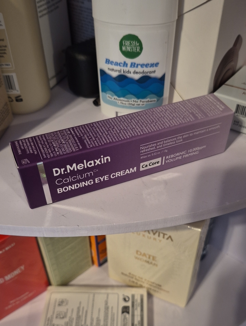 Purple Calcium Bonding Eye Cream Dr Melaxin Nwt
